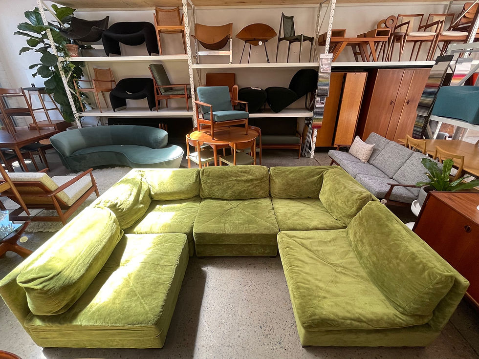 Thumbnail: Playpen 70’s sofa 