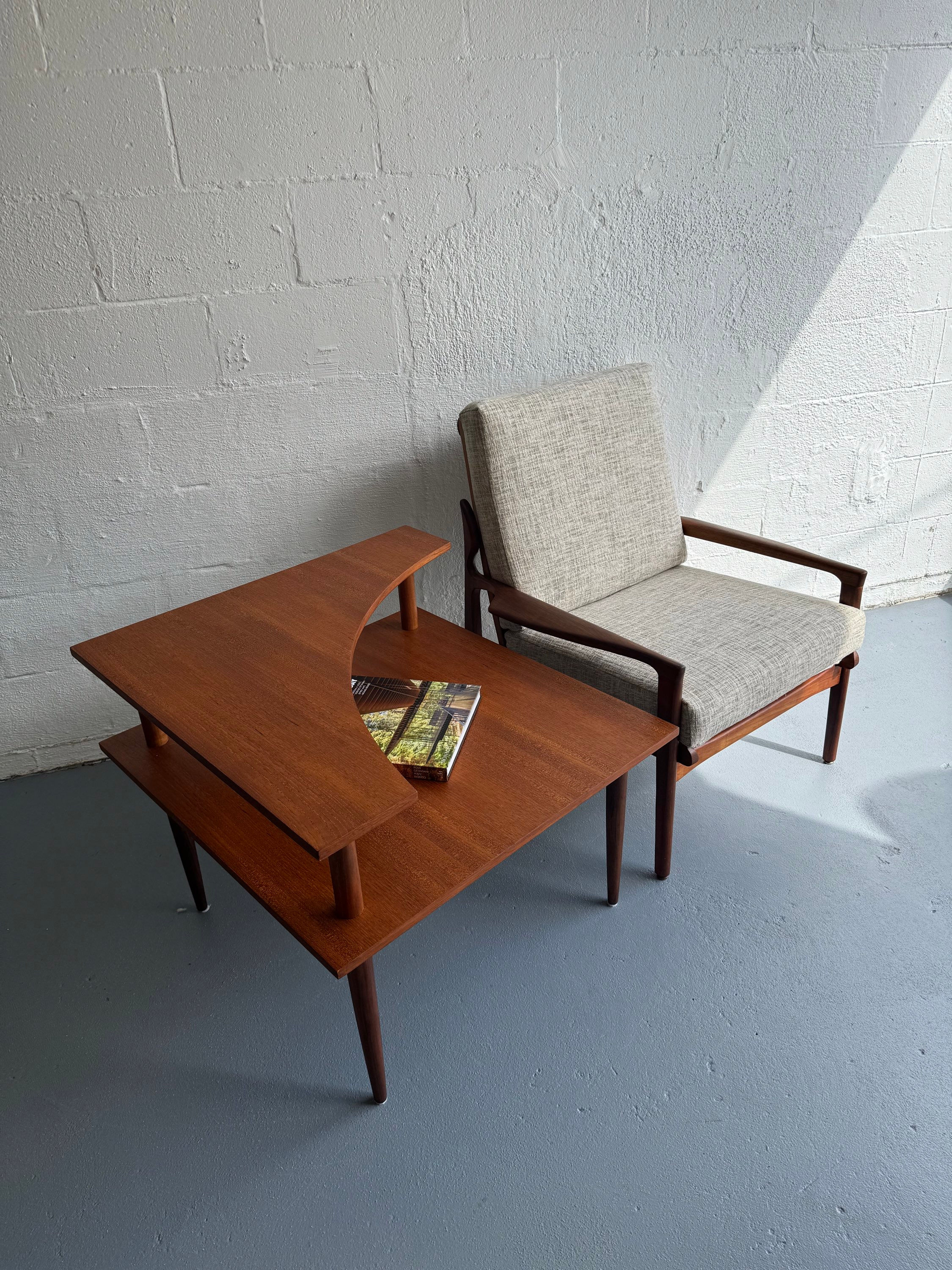 Parker 2 tier corner coffee table