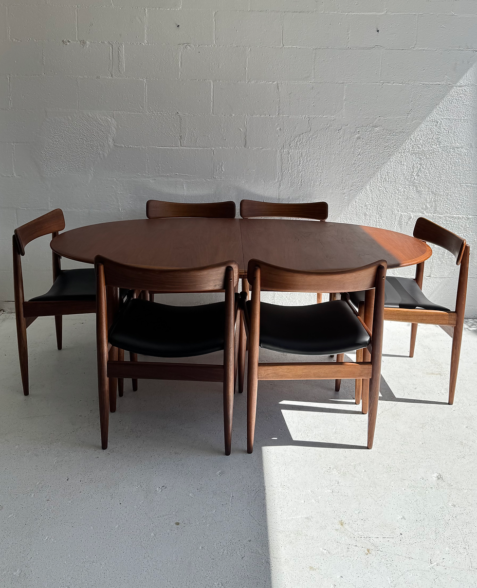 Thumbnail: Parker oval extension dining table 