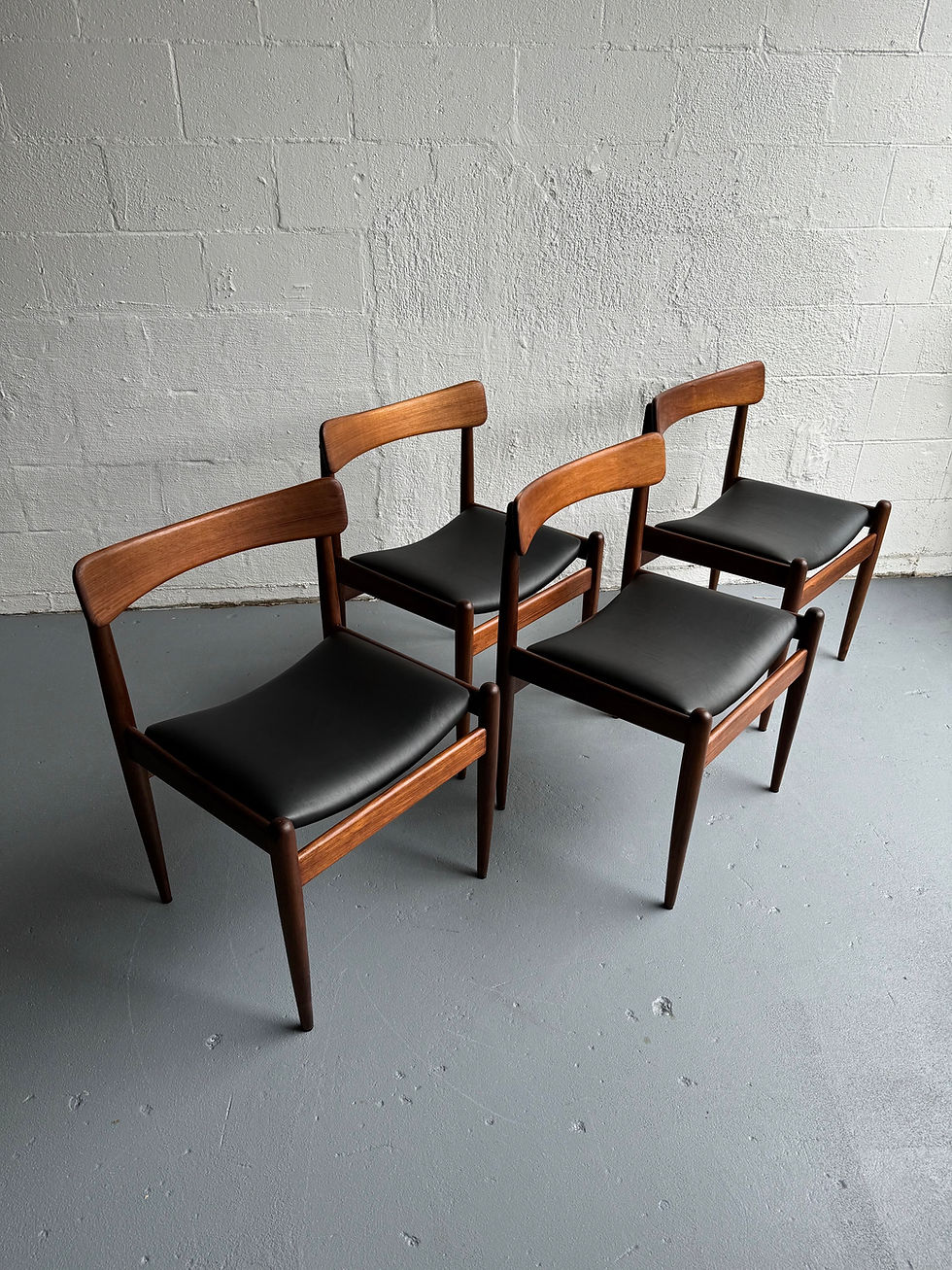 Thumbnail: Parker 'Nordic' dining chairs/set 6