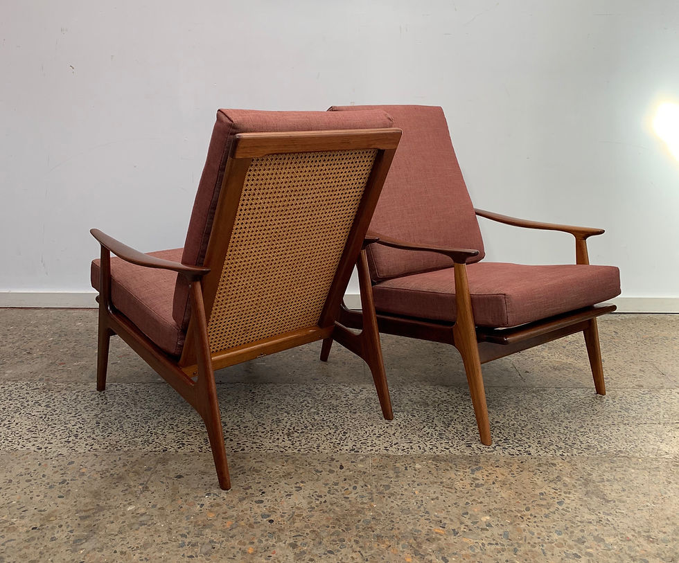 Thumbnail: Parker highback Armchairs | Pair