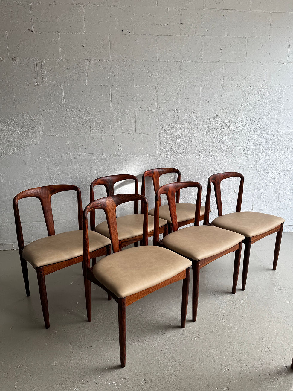 Thumbnail: Johannes Andersen ‘Juliene’ Dining Chairs/x 6