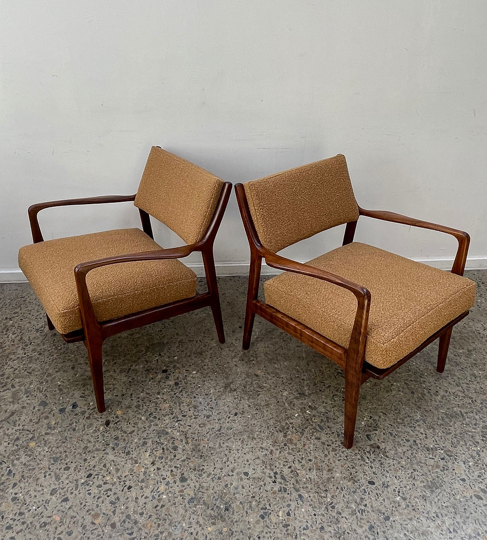 Thumbnail: Karl-Erik Ekselius easy armchair/pair 