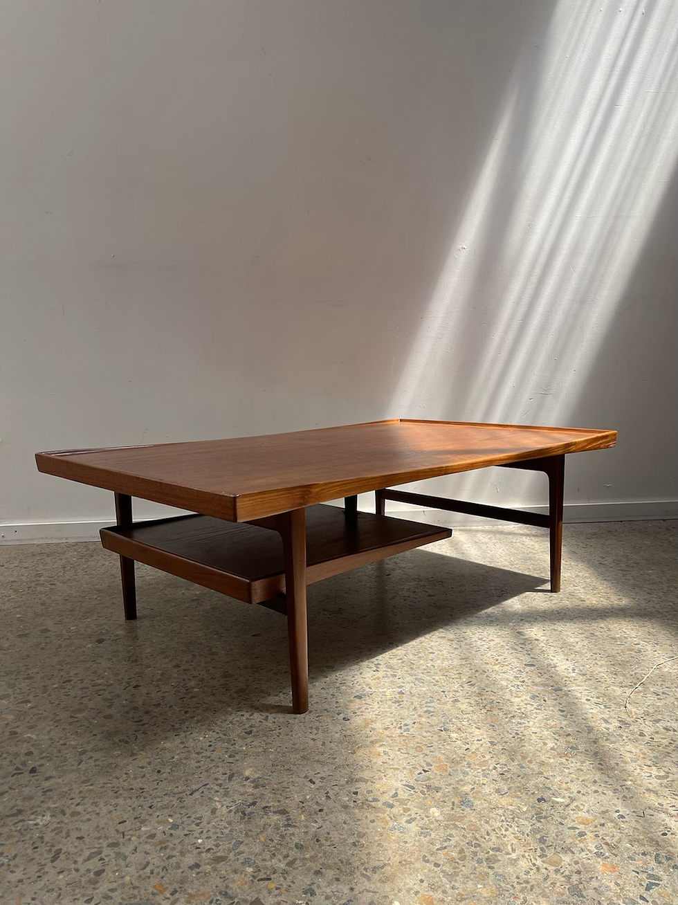 Thumbnail: Mid century large coffee table 