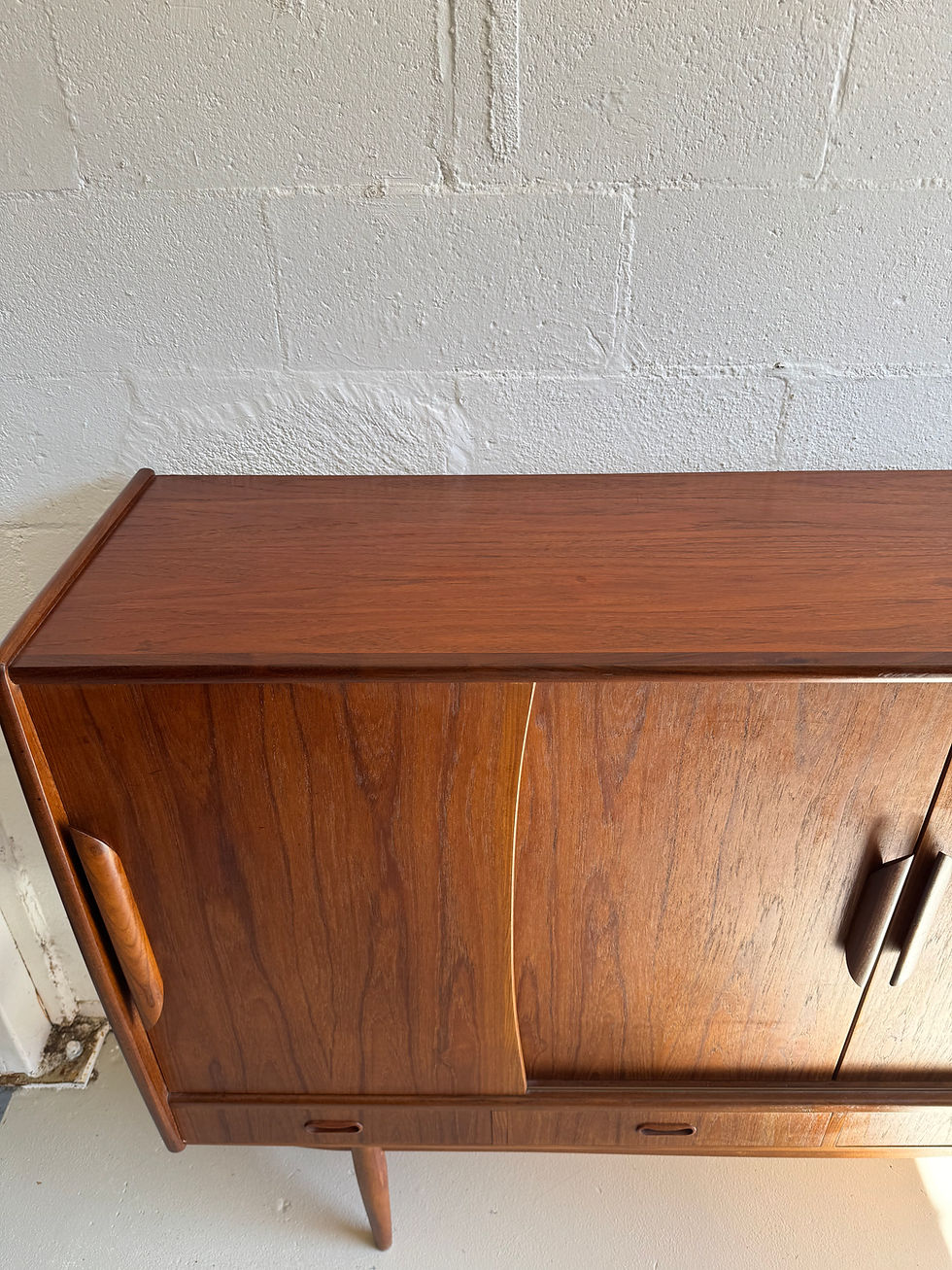 Thumbnail: Danish teak highboard 