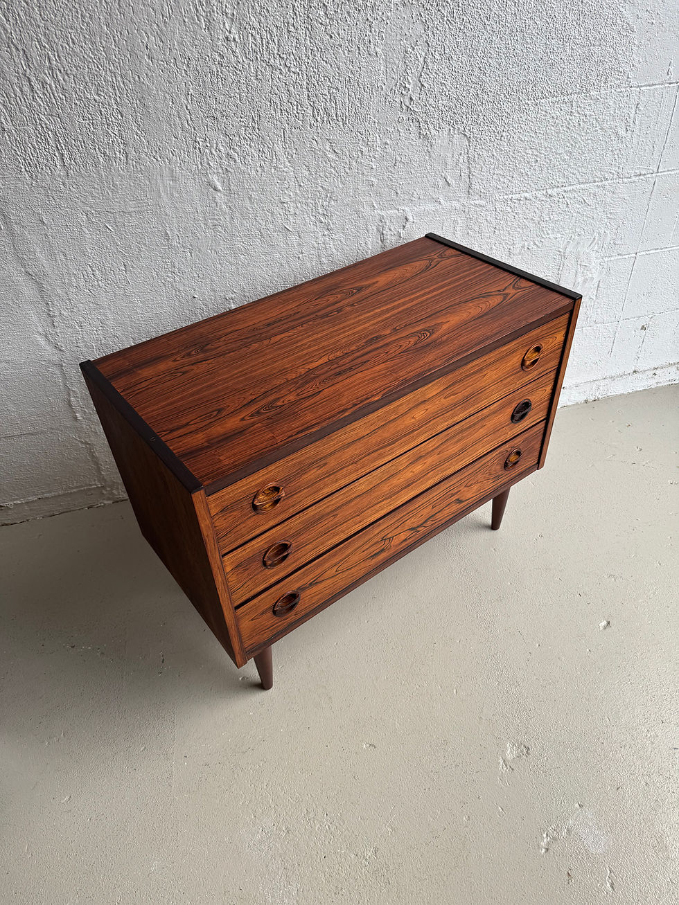 Thumbnail: Danish rosewood chest of drawers 