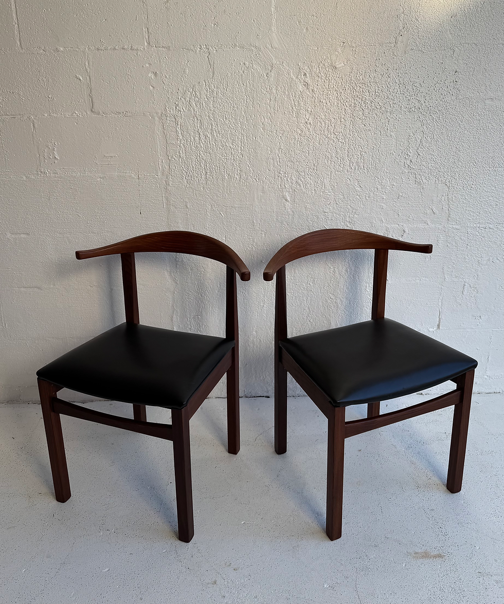 Thumbnail: Vintage Habitat dining chairs/set 4