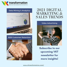 Top Sales & Marketing Trends for 2021