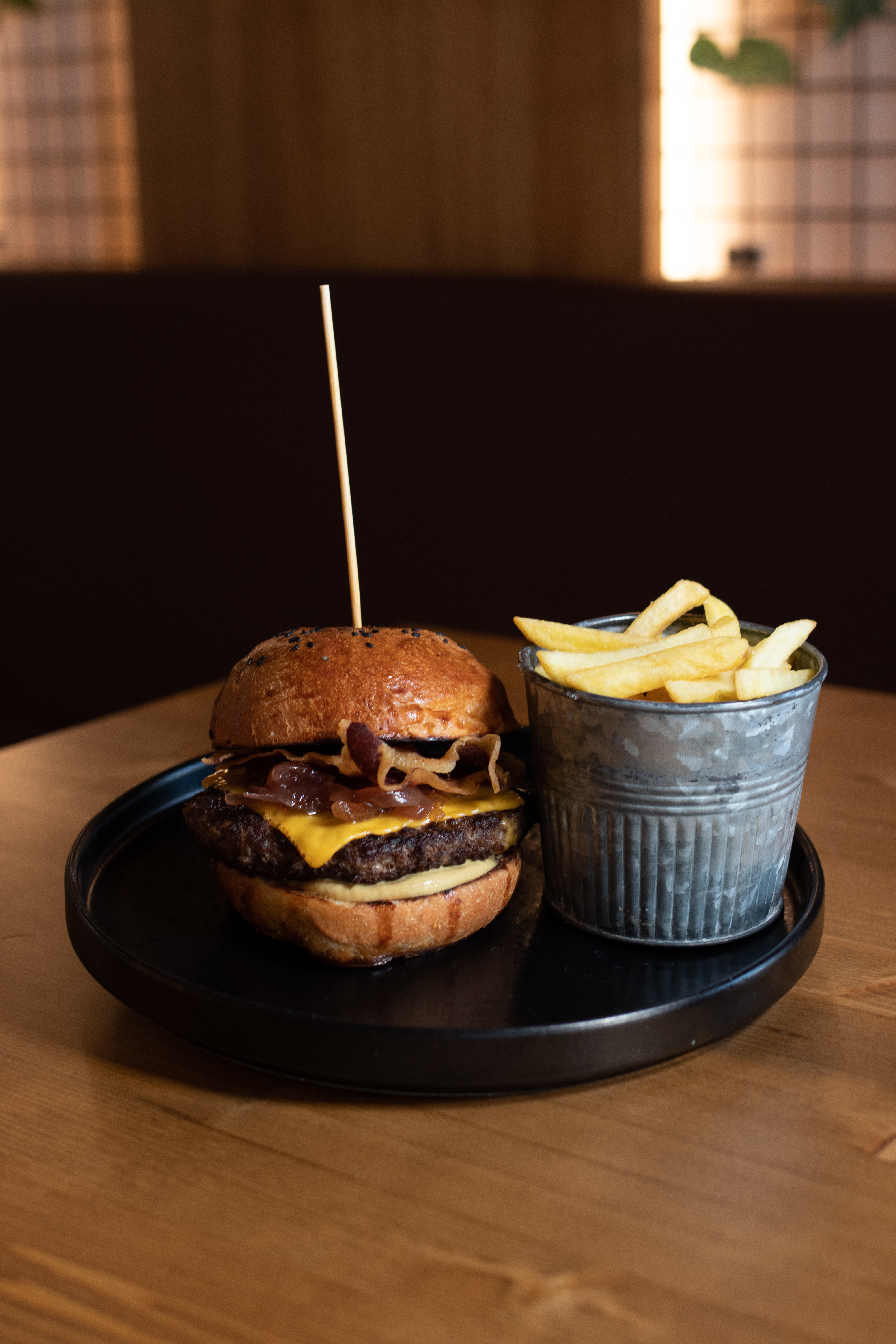 Arranged Food and Objects