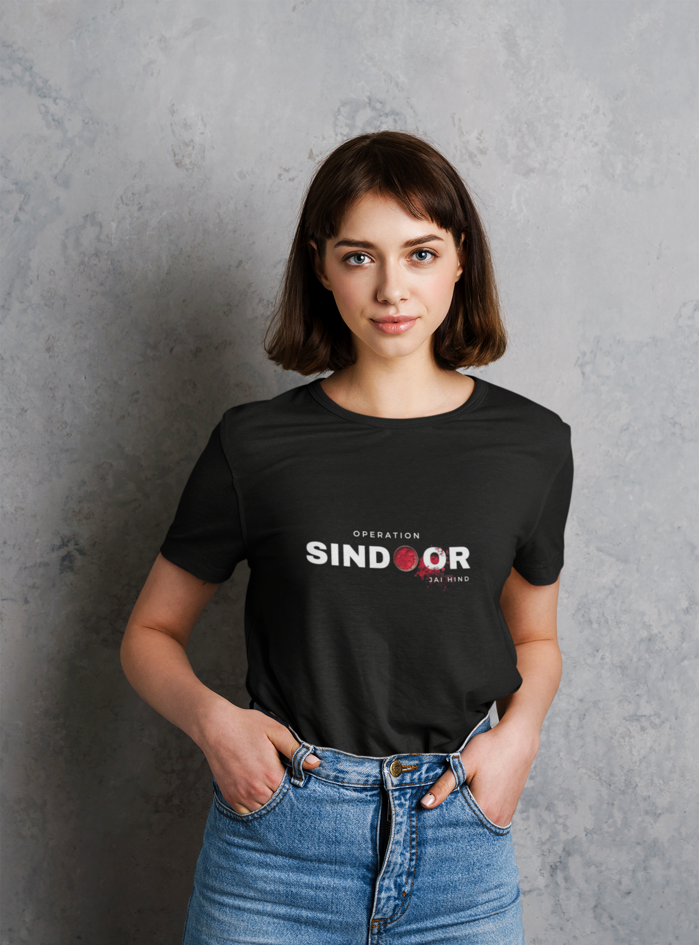 Operation Sindoor designed tshirt - by Stone Eve
