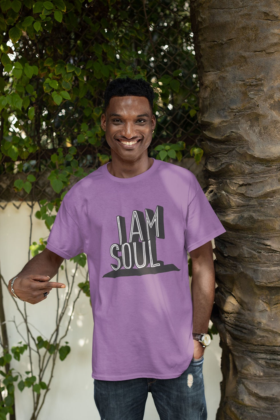 Thumbnail: I am Soul 3d Real designed t-shirt by Stone Eve