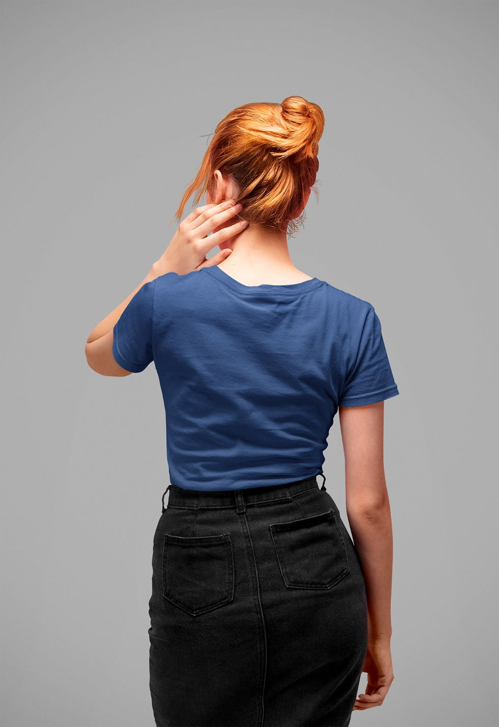 Thumbnail: Women Cotton Grace Royal t-shirt