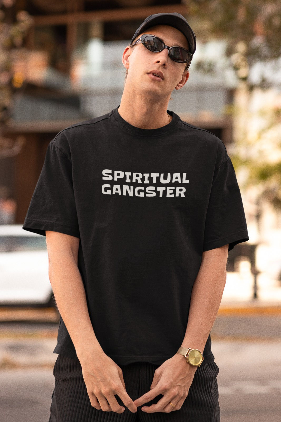 Spiritual Gangster | Oversized | Ultimate Printed tee