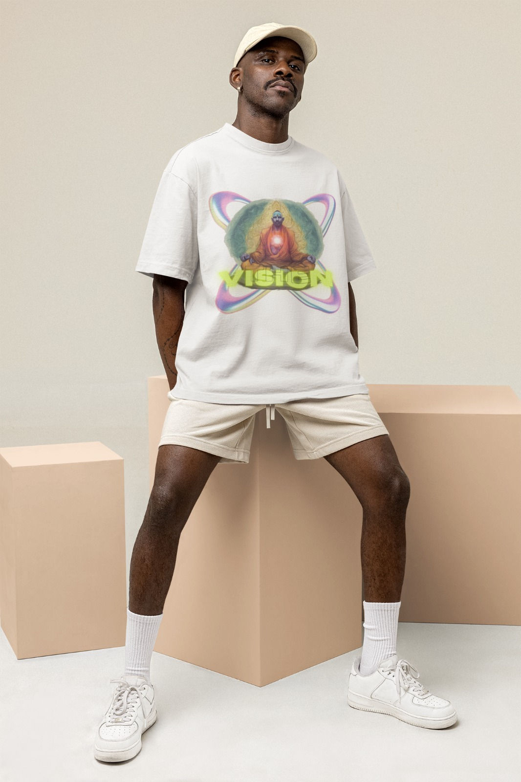 The Vision graphic designed t-shirt by Stone Eve