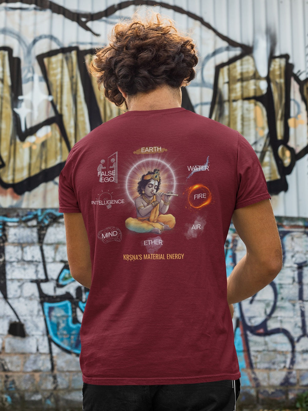 Thumbnail: 7.4 Bhagavad Gita Special designed tee by Stone Eve