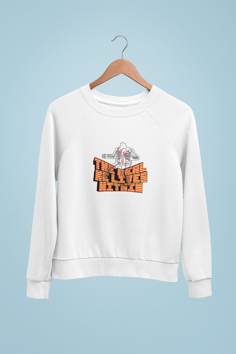 Thumbnail: The Real me White Sweatshirt