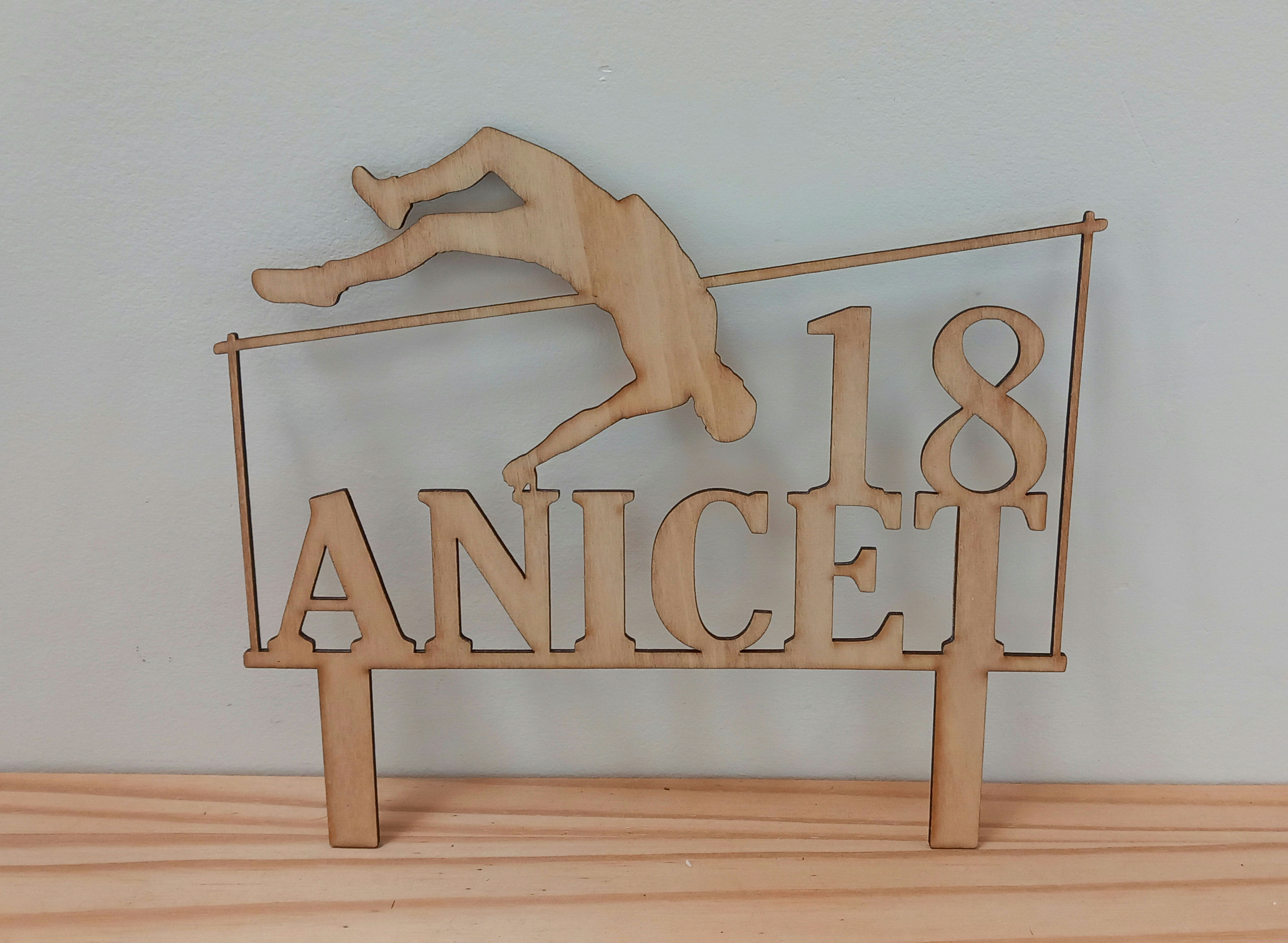 Cake topper personnalisé 