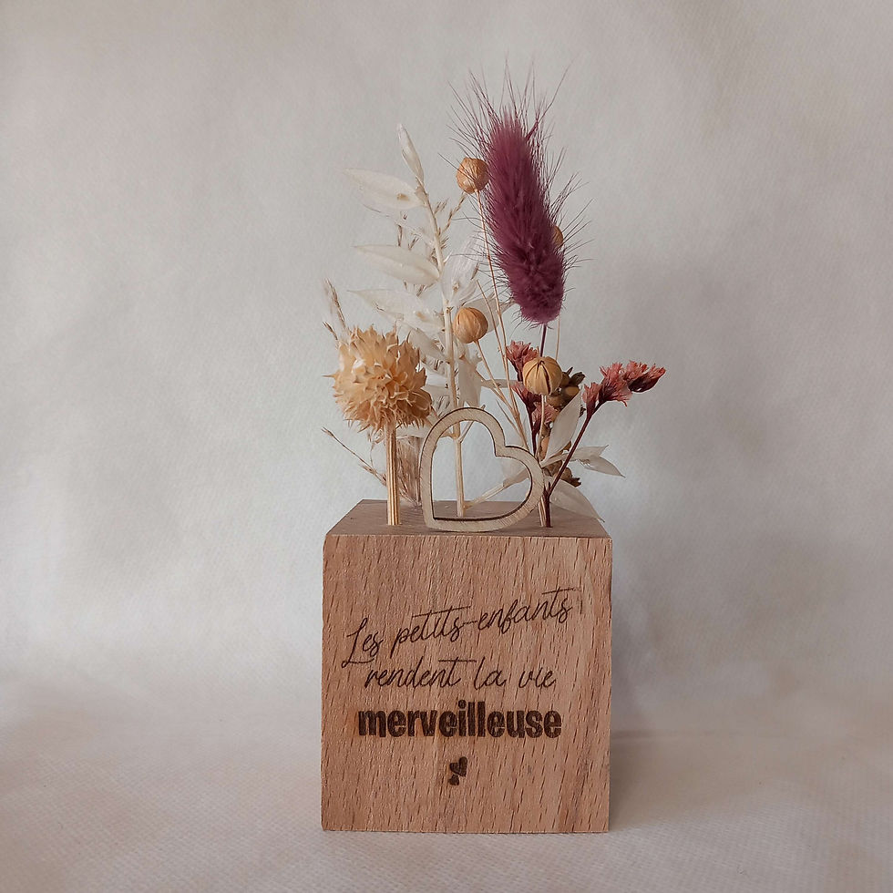 Miniature : Cube fleuri 