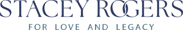 Stacey Rogers Wordmark and Tagline Logo