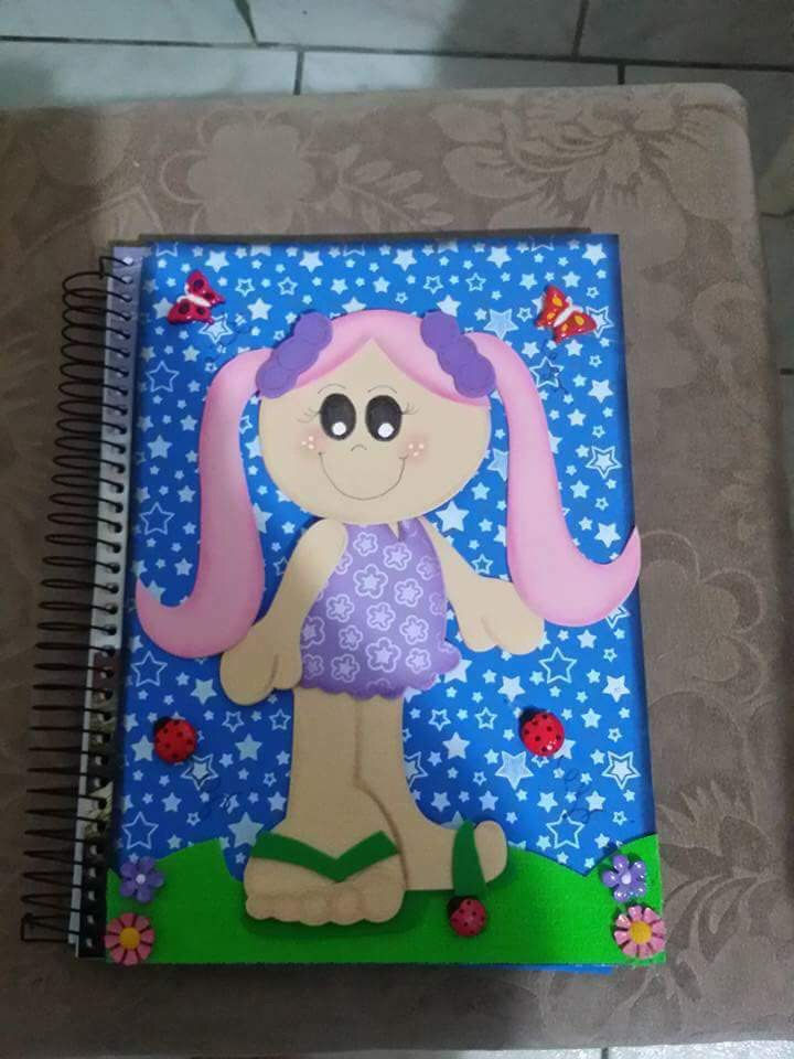 Miniatura: Caderno Decorado