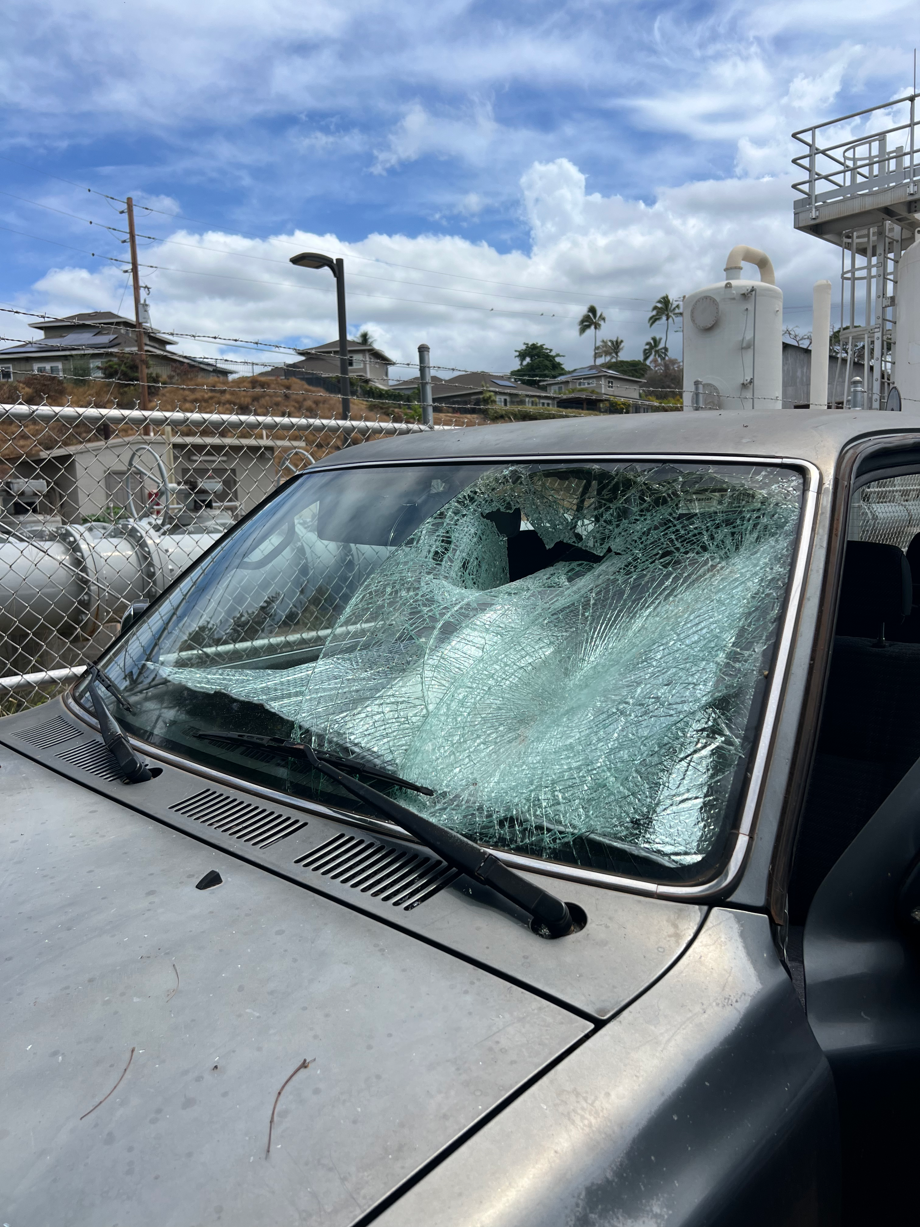 Insurance for broken windshield