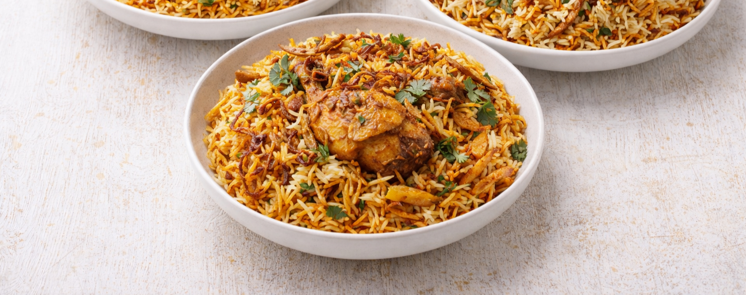 Arranged Food and Objects