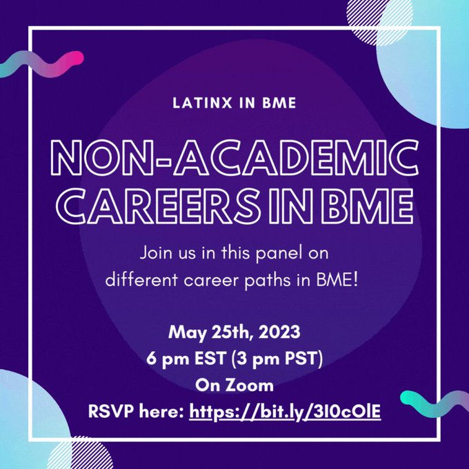 Non-Academic Careers in BME Panel