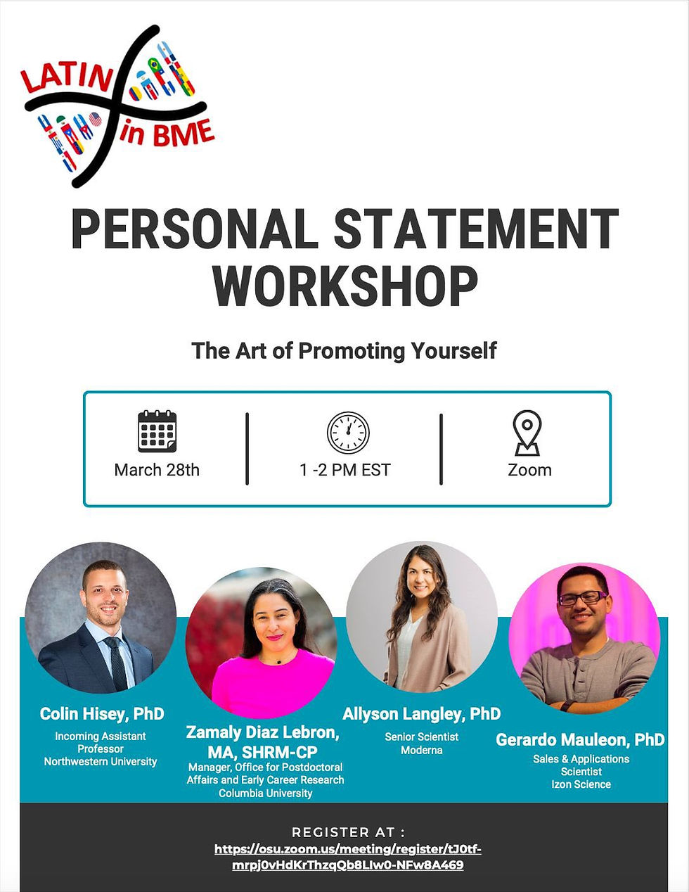 Personal Statement Workshop
