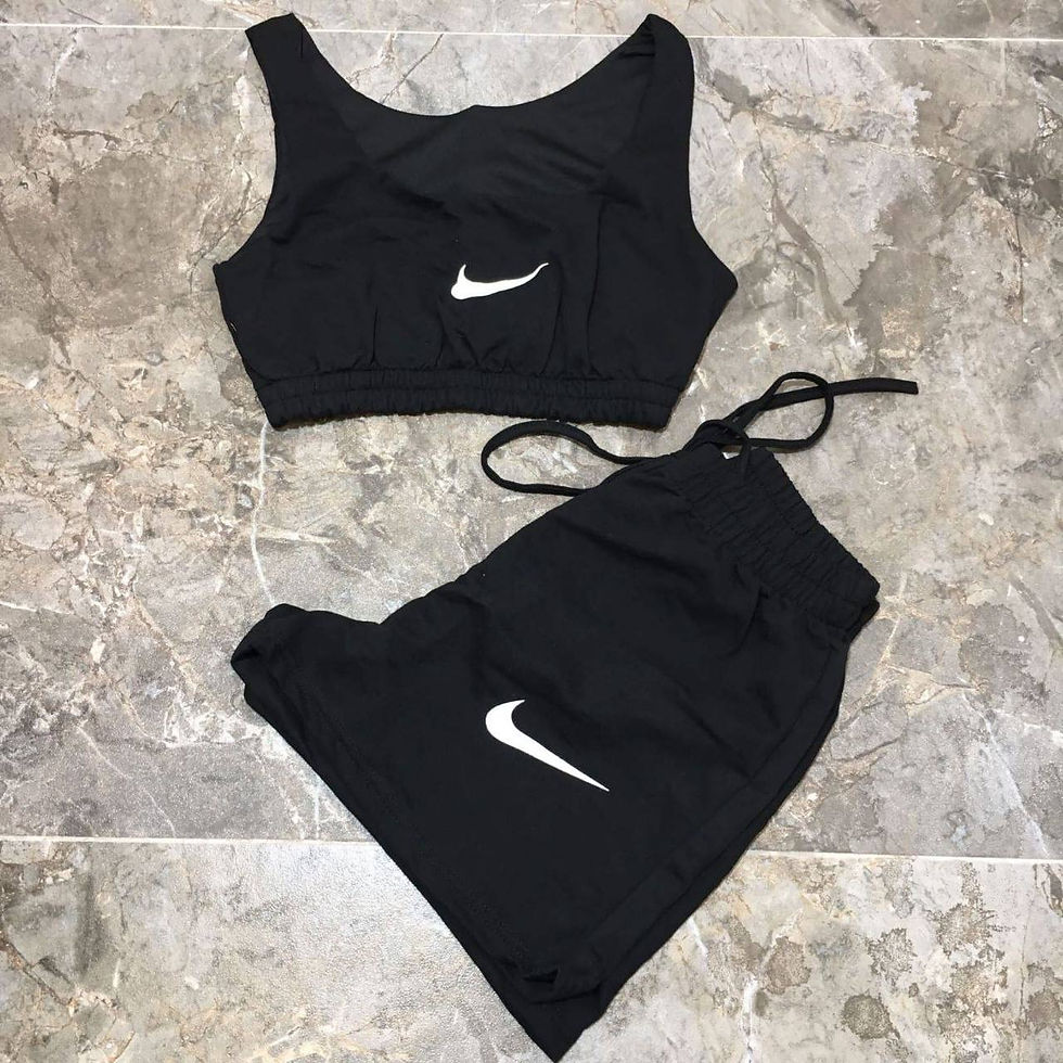 Thumbnail: Ladies cropped Nike set