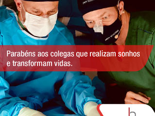 Hoje é dia do cirurgião plástico.