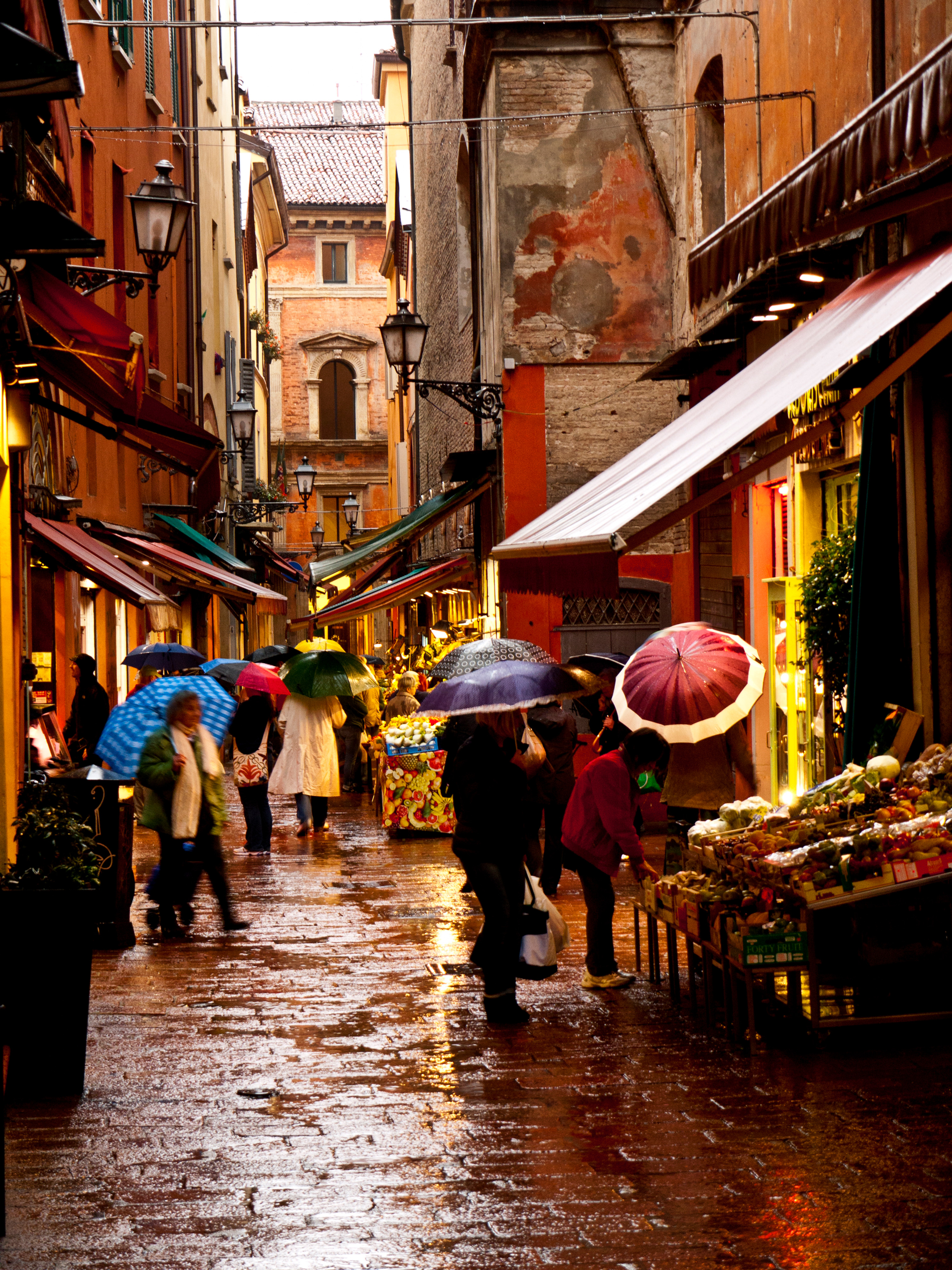 Shopping in the Rain