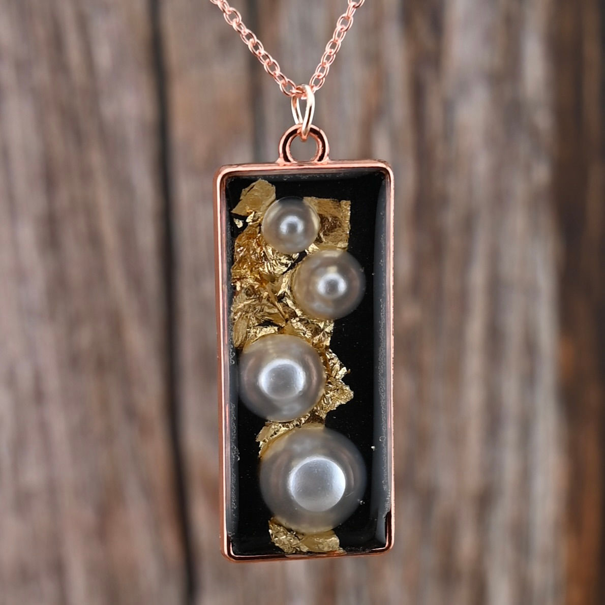 Gold and Pearl Necklace