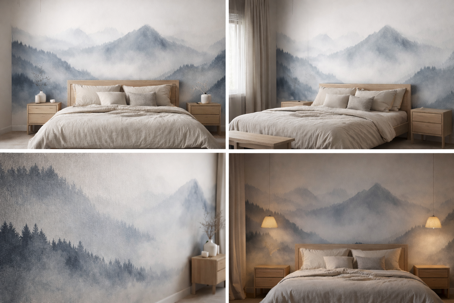 Papier peint panoramique Brume de Kyoto | à partir de 27,90/m²