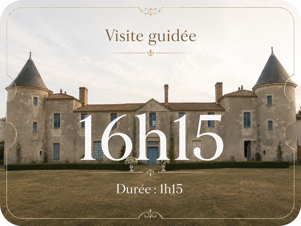 Visite guidée – 16h15 | Dernière visite de la journée