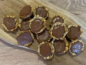 Tartelettes au beurre de cacahuètes et chocolat