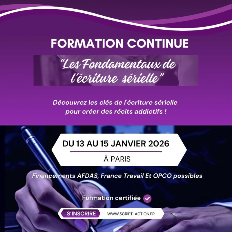 Formation écriture sérielle : maîtrisez les fondamentaux pour créer des séries addictives