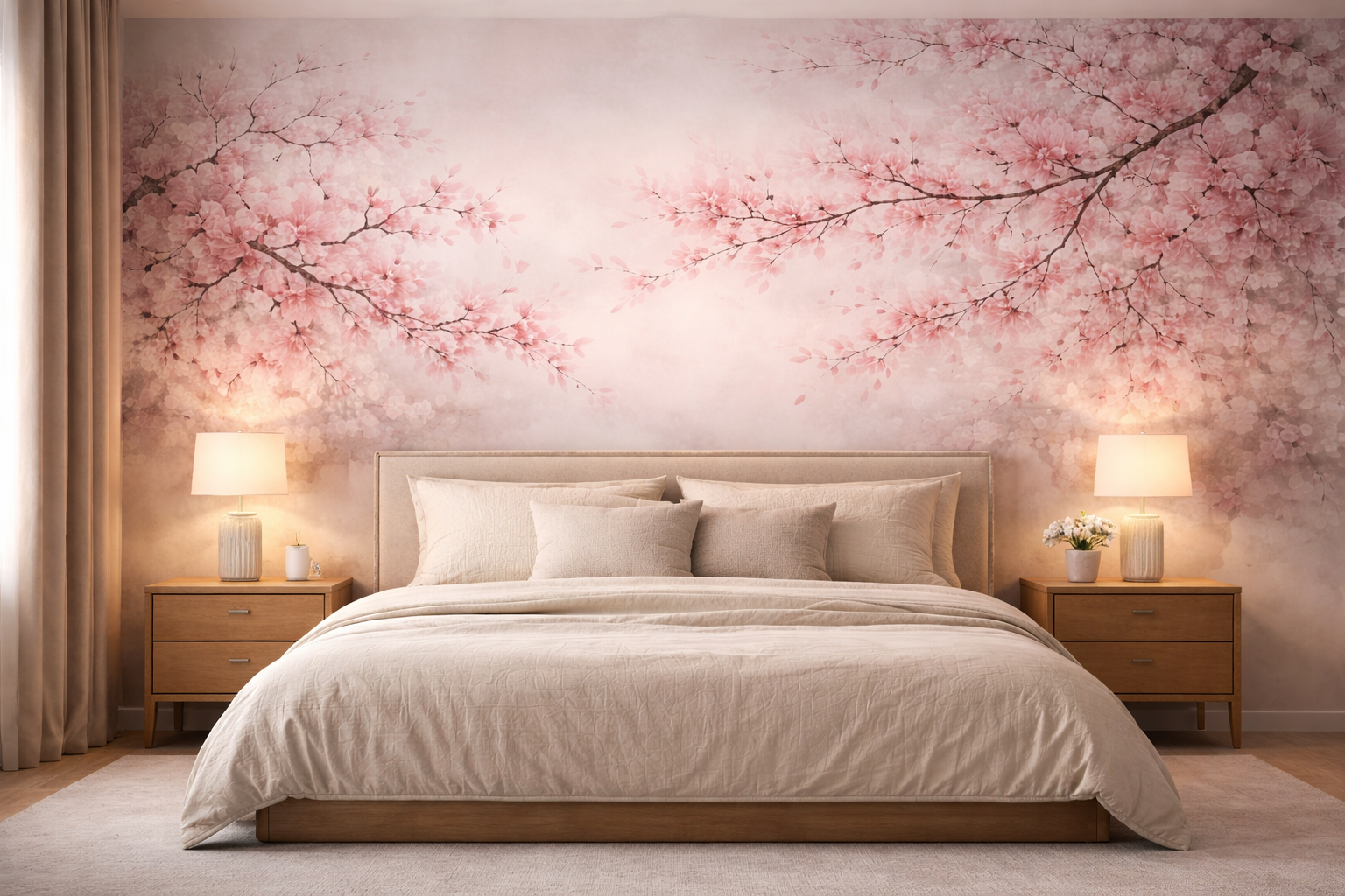 Papier peint panoramique Sakura du Silence | à partir de 27,90/m²