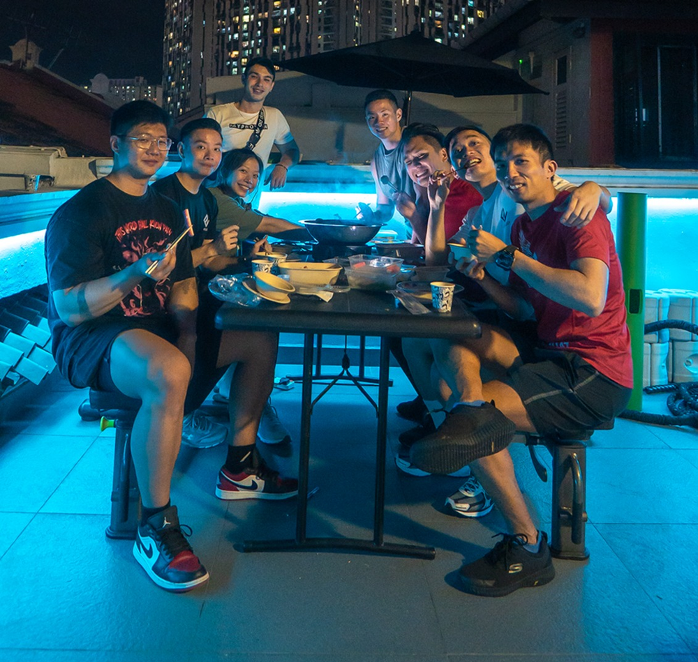Our trainers enjoying themselves at our Team Steamboat