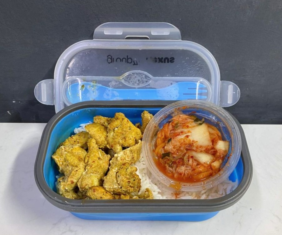 An example of meal prep food! 