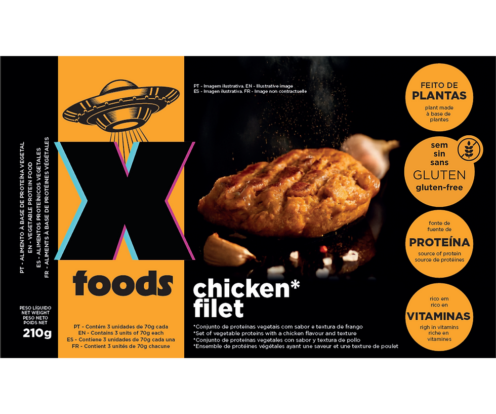 Miniatura: Embalagem do Chicken Filet X Foods