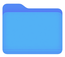 Teal Folder Icon that links to Data Science Projects.