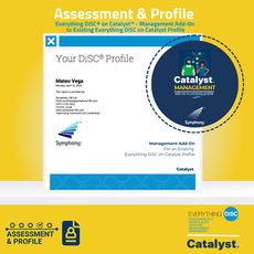 Everything DiSC® Management Add-On to an Existing Everything DiSC® on Catalyst™ Profile