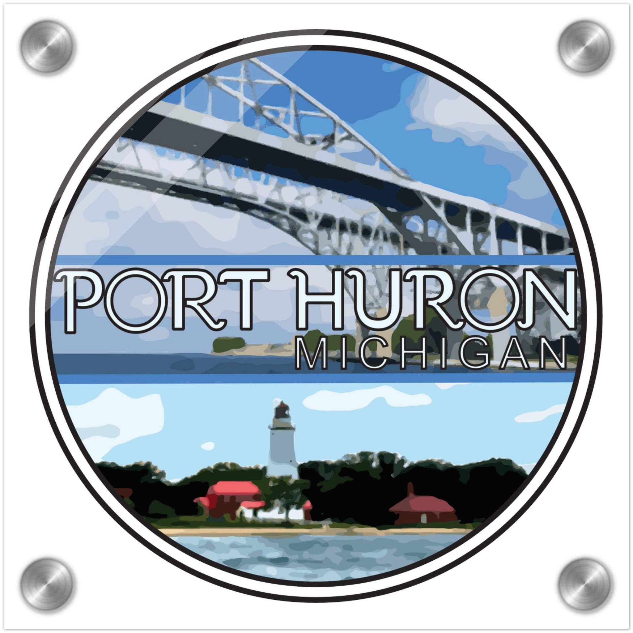 Port Huron Acrylic Print