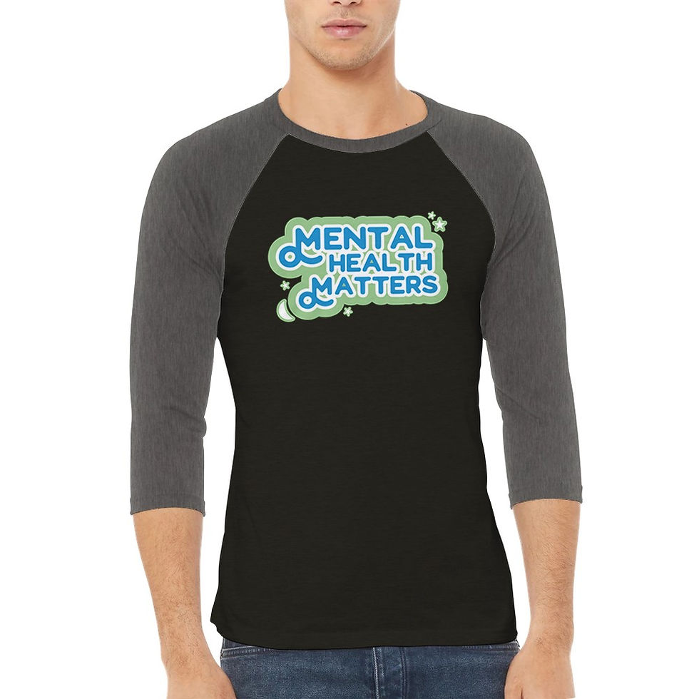 Thumbnail: Mental Health Matters 3/4 Shirt
