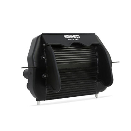 Thumbnail: Mishimoto 2011-2014 Ford F-150 EcoBoost Black Intercooler w/ Black Pipes