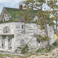 Old large historic house