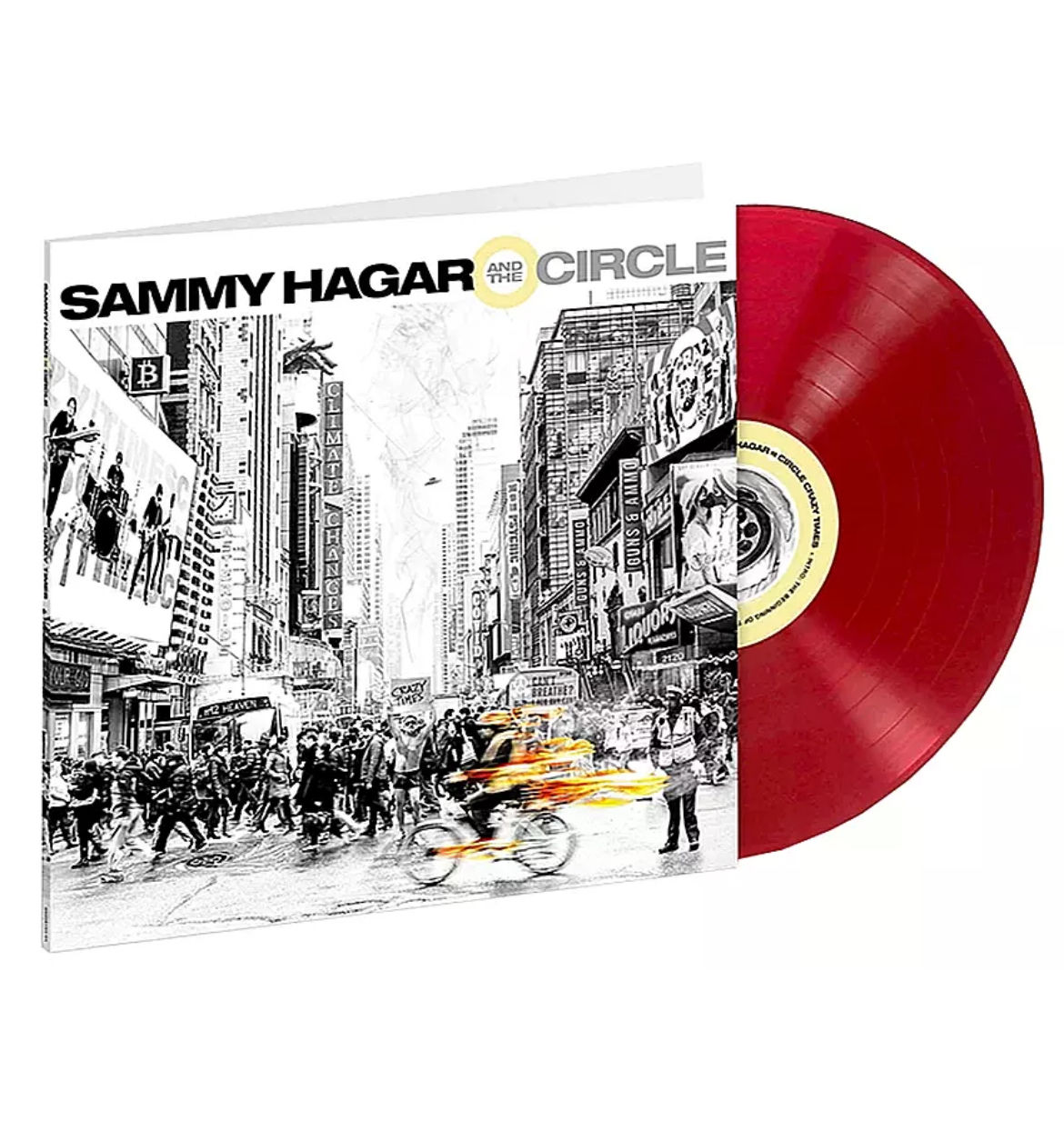 Sammy Hagar and the Circle - Crazy Times (red vinyl)
