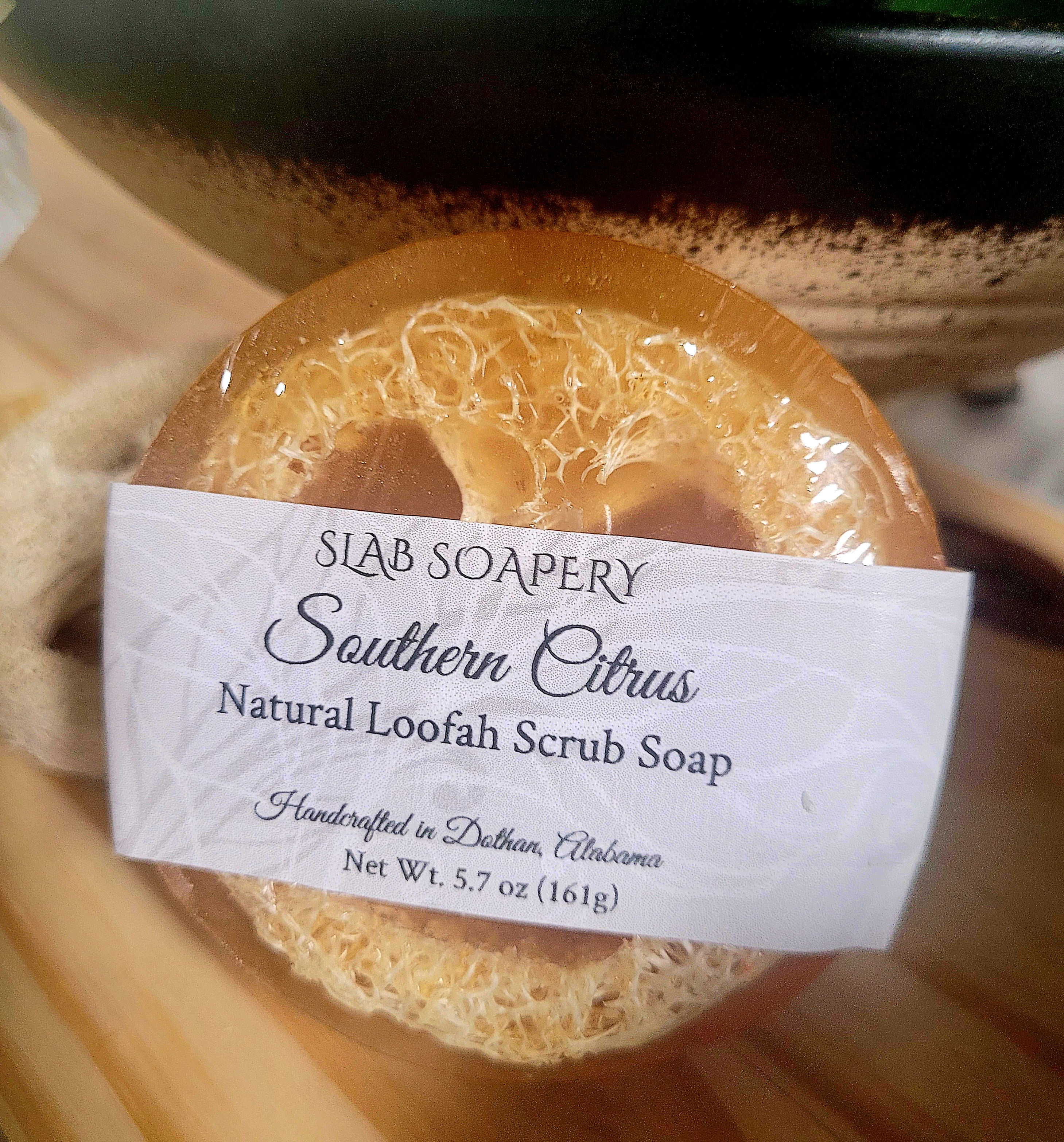 Southern Citrus Loofah Soap