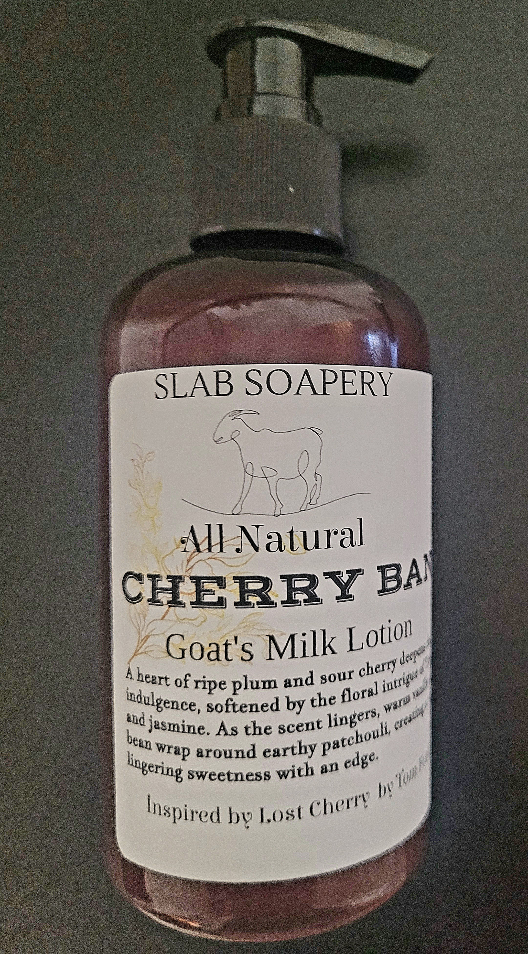 Cherry Bang- All Natural Goat's Milk Lotion