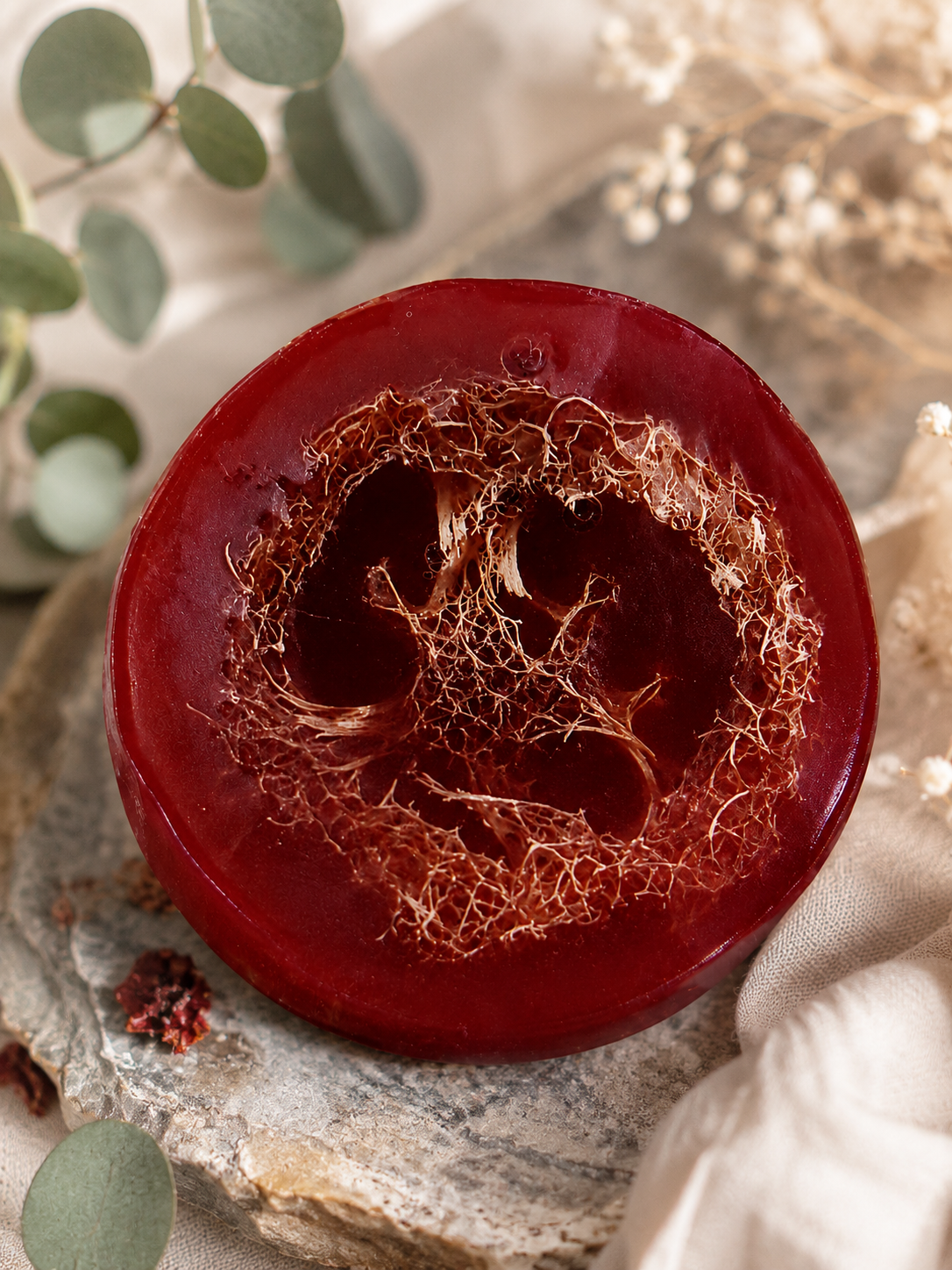 Dragon's Breath Natural Loofah Soap